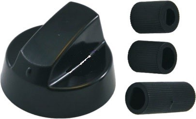 BOTAO FOGÃO PRETO     UNIVERSAL