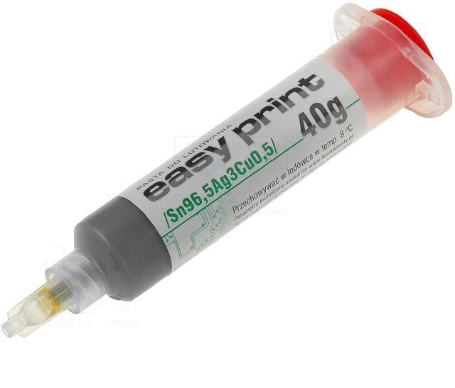 PASTA SOLDA  SN96,5A 40gr 10ml SMD