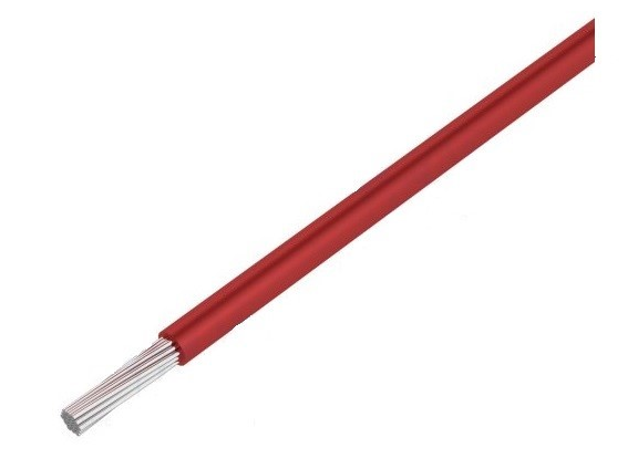 CABO SILICONE 4mm2 -60+180º C 500V VERMELHO