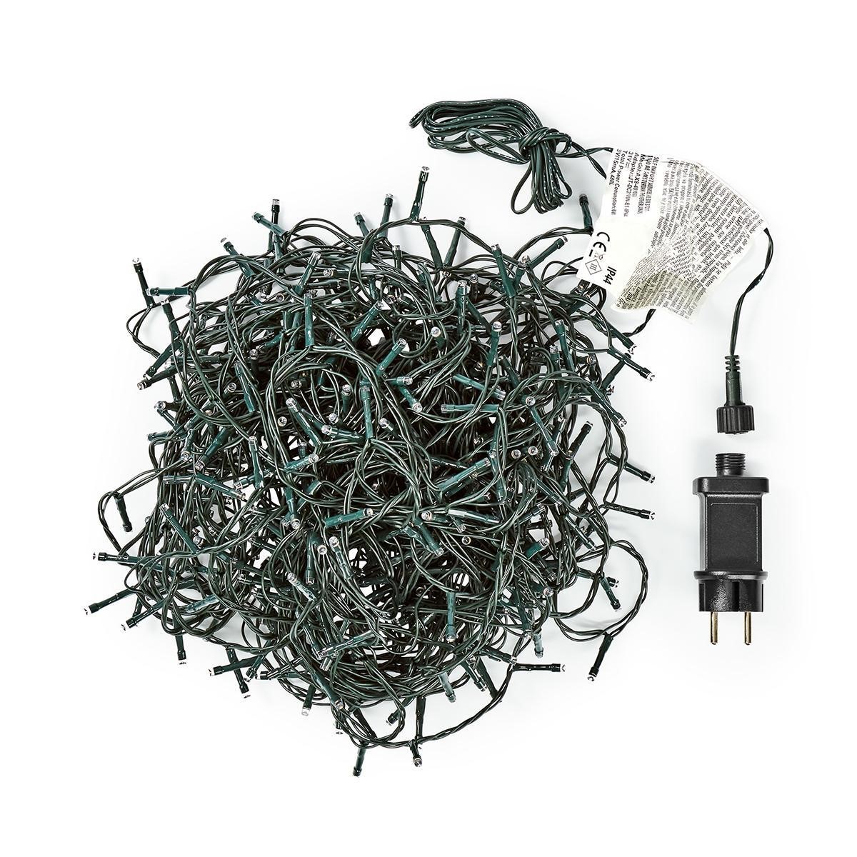 LUZES DE NATAL 120 LEDS BRANCO QUENTE 12MTS EXTERIOR IP44