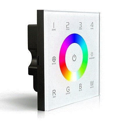 CONTROLADOR TATIL FITA LED RGB+W 4ZONAS