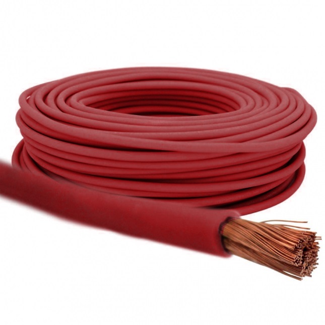 CABO FLEXIVEL 16mm2 450/750V  70º C. VERMELHO