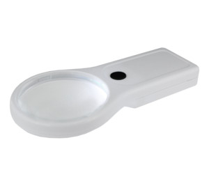 LUPA DE MAO LED  AUMENTO  4 VEZES