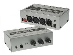 Mesa de mistura para 3 microfones