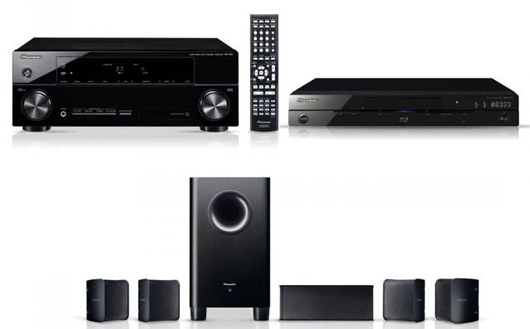 SIST.HOME CINEMA PIONEER (1XVSX-520+CONJ.COLUNAS S-HS100)