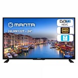 TV LED 24" HD HDMI USB 230V / 12V MANTA