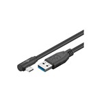CABO USB-A / USB-C 3.0 ANGULAR 1MT    