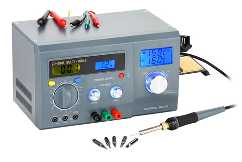 MINI LAB. MULT. F. ALIM. ESTAÇAO SOLDAR DIGITAL 40W
