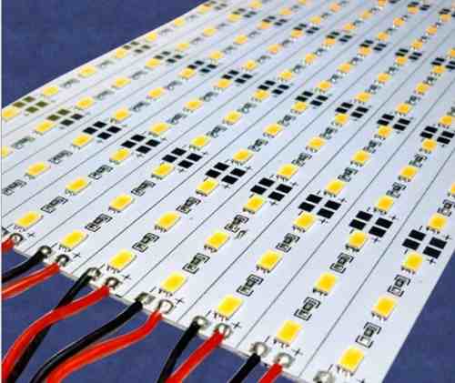 BARRA LEDS 12V C/TIRA DE ALUMINIO