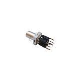 MICRO PULSADOR 1 POSIÇÃO SPST-NO; 12V 0.05A LED VERMELHO
