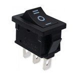 INTERRUPTOR COMUTADOR MINIATURA TECLA I/0/II ON-OFF-ON