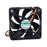 VENTILADOR 12VDC 60x60x15mm 3 FIOS