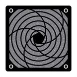 GRELHA PLASTICA COM FILTRO 8x8cm PARA VENTILADOR