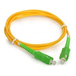 CABO FIBRA OTICA C/ FICHAS SC/APC 20MT