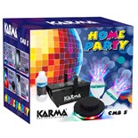 KIT PARTY MAQUINA DE FUMO + LIQUIDO + PROJETOR + LAMP