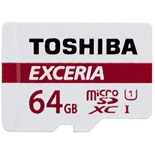 MICRO SD HC 64GB CLASS 10 TOSHIBA