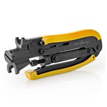ALICATE CRAVAR FICHAS 'F' DE COMPRESSAO RG6 / 11 / 59 AJUSTAVEL