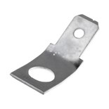 Terminal Faston macho 6,3mm c/furo de M5