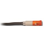 SINALIZADOR LUMINOSO COM FIOS 24V AC AMBAR