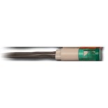 SINALIZADOR LUMIN.220V C/FIOS SILICONE VERDE