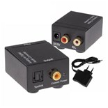 CONVERSOR AUDIO ANALOGICO 2 RCA / DIGITAL 1 RCA