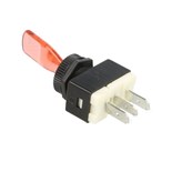 INTERRUPTOR ALAVANCA 2 POS. COM LUZ 12V 6A VERMELHO