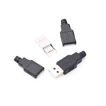 FICHA USB A COM CAPA PARA CABO