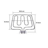 RESISTENCIA DUPLA FORNO    BALAY