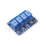 MODULO RELE 5VDC 4 CANAIS ARDUINO FUNDUINO