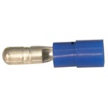 TERMINAL CILINDRICO ISOLADO MACHO Ø4mm 1,5÷2,5mm AZUL