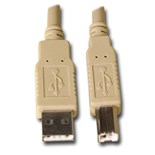 CABO USB A MACHO / USB B MACHO 1.8M