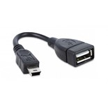 CABO USB MINI-B / USB2.0 A FEMEA 15cm