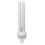 LAMPADA LED G24 2PINOS 12W=120W 230v BRANCO FRIO