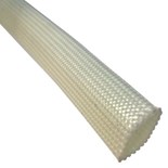 TUBO FIBRA VIDRO C/ BORRACHA SILICONE -10 A 200ºC 4mm