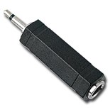 FICHA/ADAPTADOR 3,5 MACHO MONO / 6,5 FEMEA STEREO