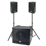 SISTEMA ACTIVO SUB 12"+ 2X 8" STAGE PRO8 AUDIO DESIGN