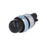PULSADOR BORRACHA PRETO OFF-(ON) SPST-NO 12VDC 60A C/ PARAFUSOS