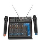 MESA MISTURA 8 CANAIS | USB | 2 MICROS WIRELESS AUDIO DESIGN