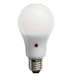 LAMPADA LED 230VAC 12W C/ SENSOR CRESPUSCULAR3000K E27
