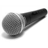 MICROFONE DE MÃO VOCAL SHURE C/ CABO XLR