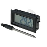 Medidor de temperatura de painel LCD -50+150ºC 28x52,5x15mm