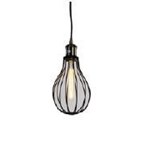 SUSPENSAO DE TECTO VINTAGE EM FERRO CASQ.E27