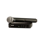 SHURE BLX24/PG58 SISTEMA WIRELESS+MICROFONE DE MAO 518-542MHZ