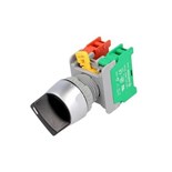 COMUTADOR ROTATIVO 2 POS NC+NA 230V 3A 22mm IP65