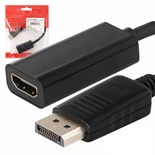 ADAPTADOR DISPLAYPORT MACHO / HDMI FEMEA 20cm