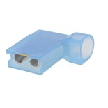 TERMINAL FASTON FEMEA CURVO ISOLADO 6,3mm 0.8-1.25mm2