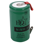 BATERIA RECARREGAVEL NI-MH 1,2V 4A R20 COM PATILHAS