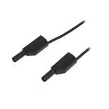PONTAS COM CABO SILICONE PRETO 19A 1KV