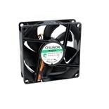 VENTILADOR 24VDC 80X80X25mm 69,7m3/H 33DB