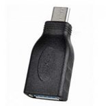 ADAPT. USB 3.1 C PARA USB 3.0 A FEMEA PRETO